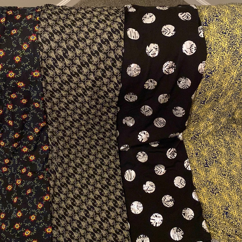 NWT LuLaRoe Maxi skirts - lot of 4